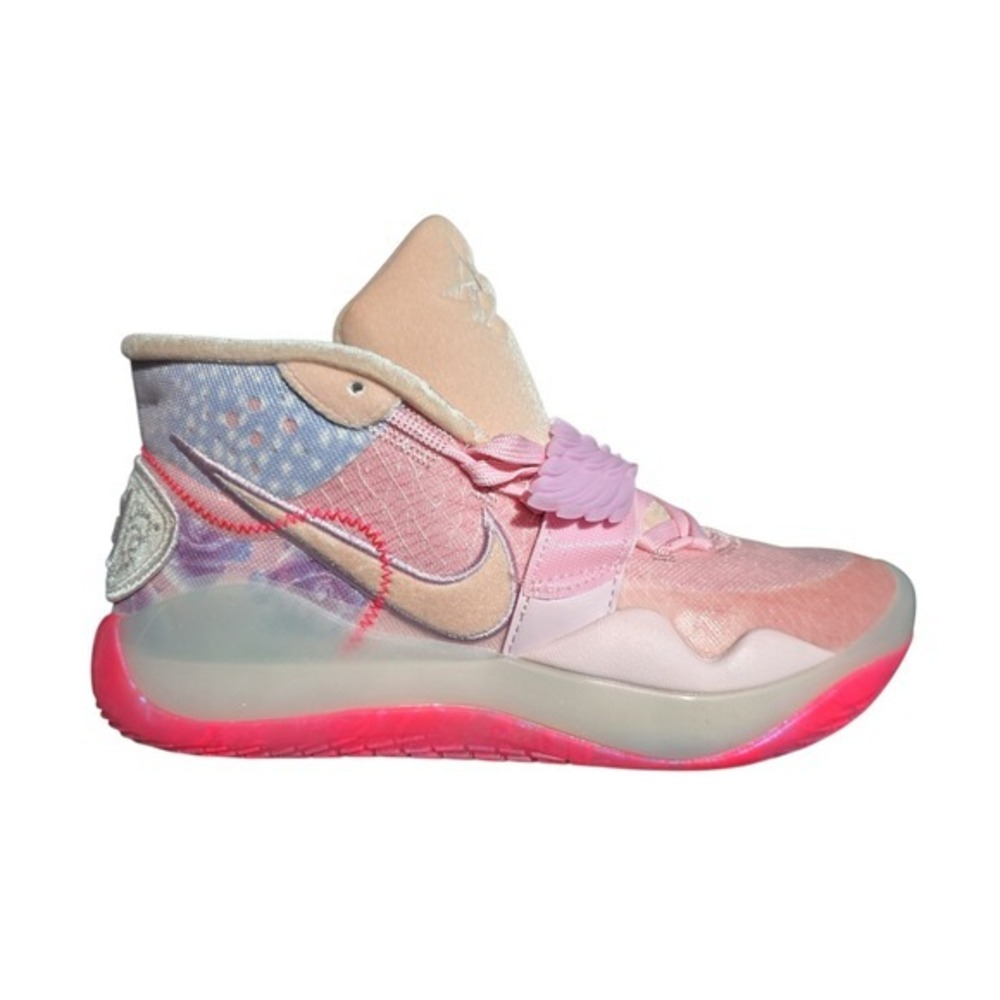 NEW Nike KD 12 Aunt Pearl CT2744-900 Men's Size 8 vibrant pink Maximalist Velvet